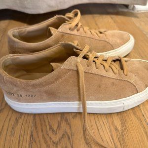Common Project Camel Suede Size 39